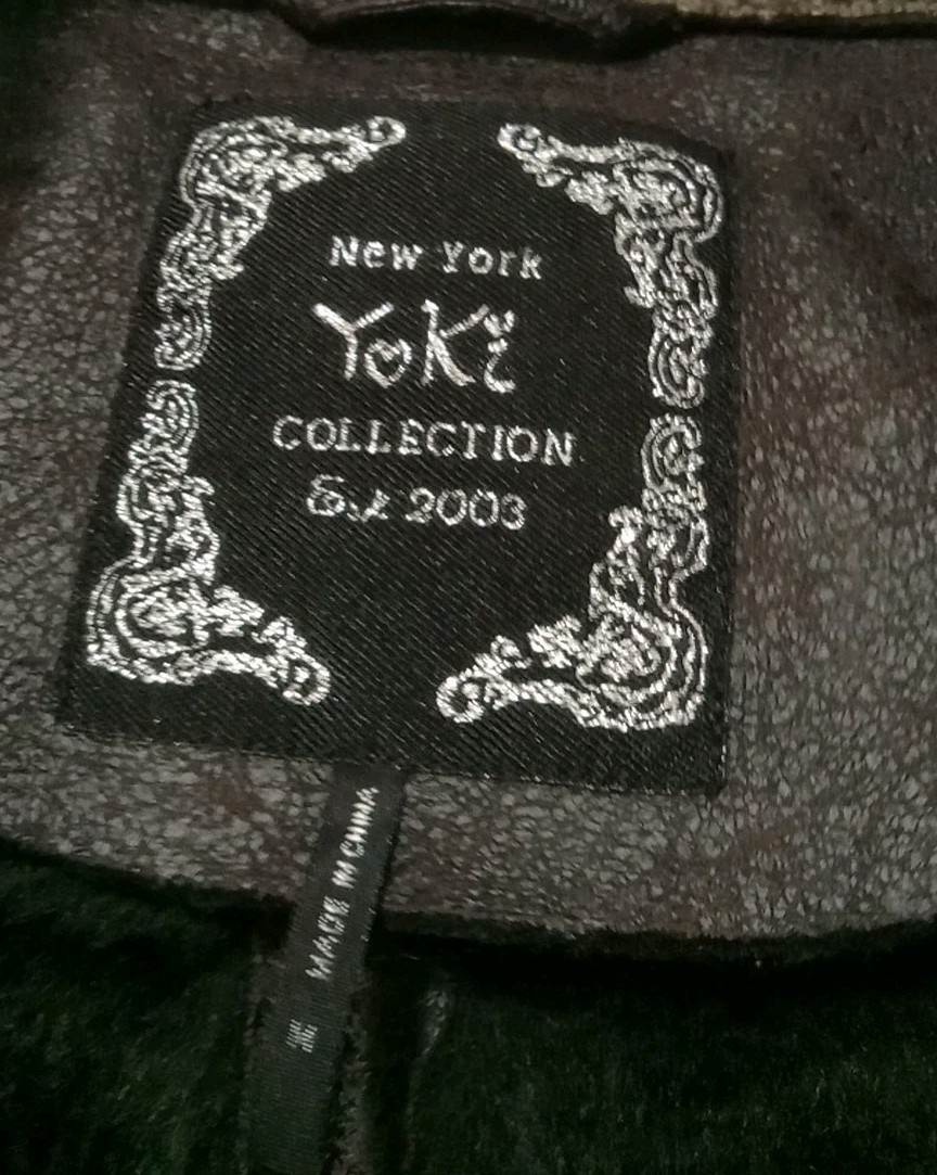 Yoki Women’s New York Collection Vest Vegan Leather Brown Sleeveless Size Med