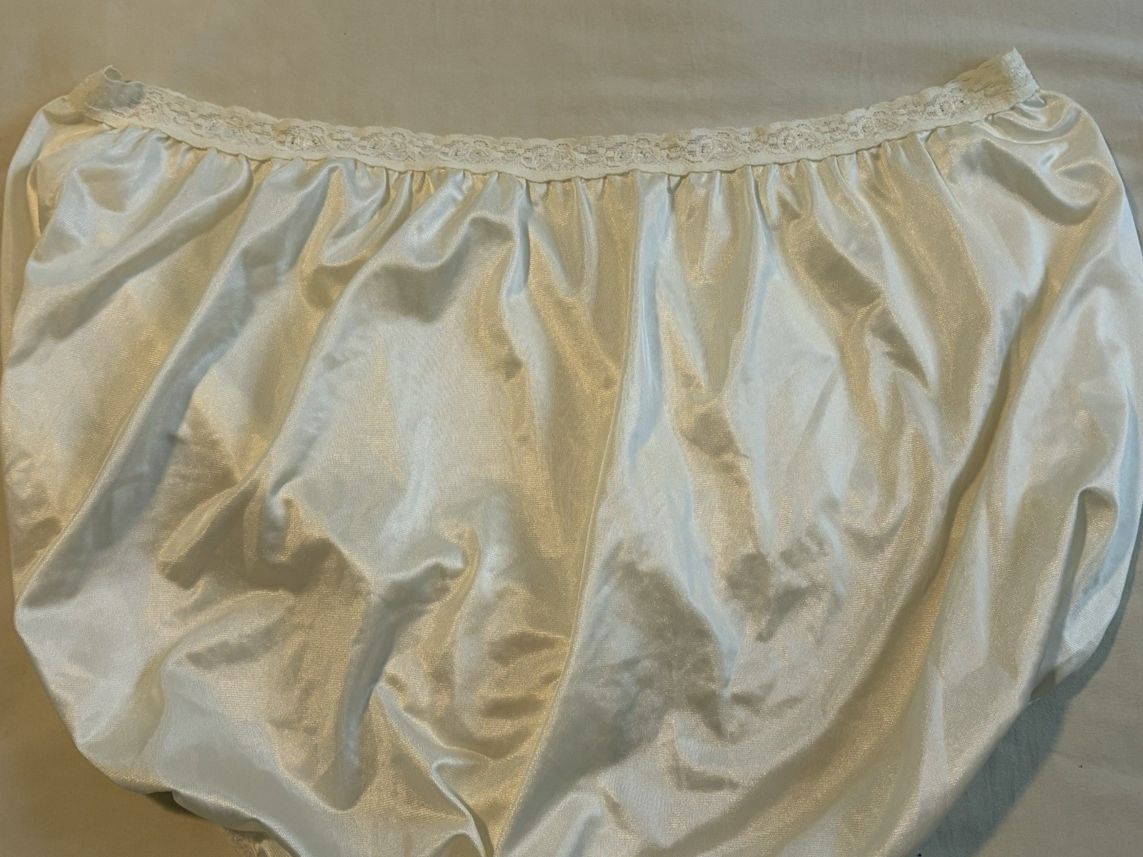 Lot of 4 Vtg Nylon Brief Panties Just My Size 13 3XL High Waist Granny 2nd Skin