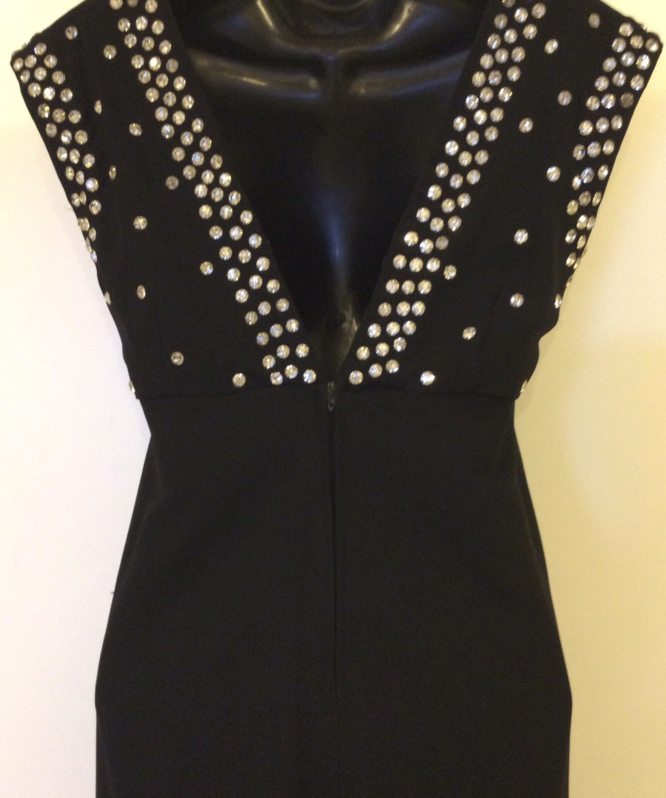Vintage Evening Gown Elegant Detail and Sparkle-Size 4 (2 Pc. Set)