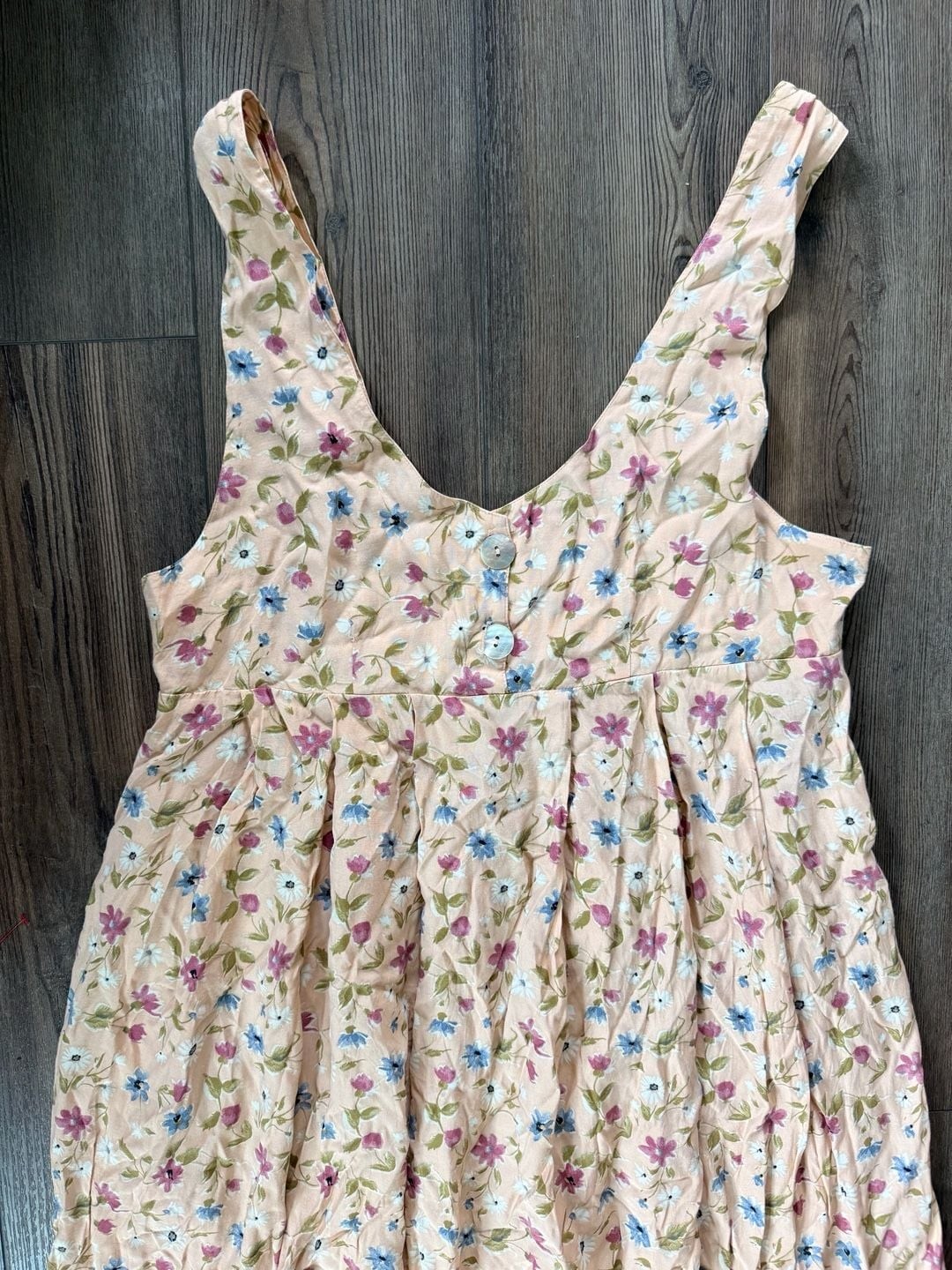 Vintage 90s Compagnie Internationale Express Floral Rayon Sleeveless Maxi Dress