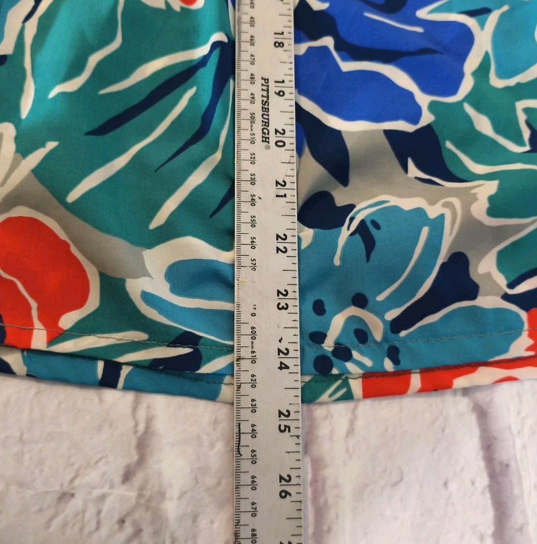 Vintage 1984 Estelle Abstract Floral Flowy Skirt Size Small ?? See Measurements