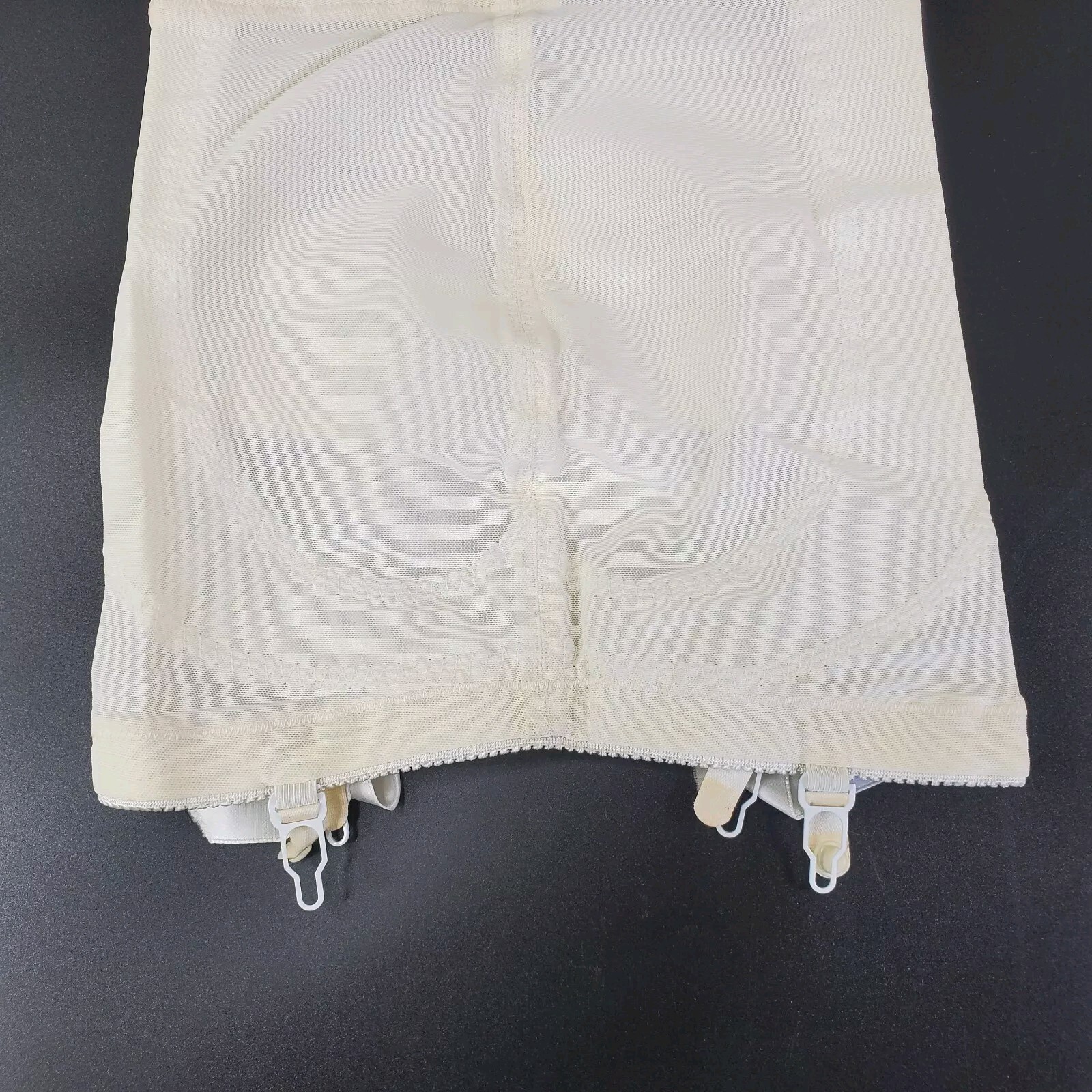 Vtg 60s Sculptress Figure Control Short Panty Girdle Clips Petite Sz 0 White NOS