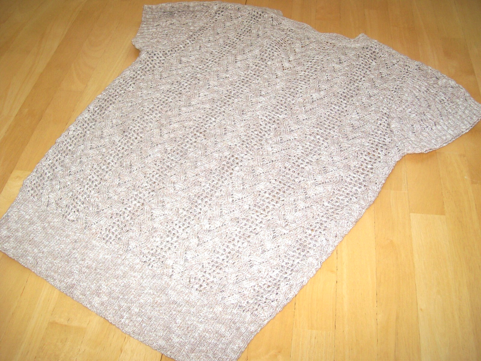 True Vintage 1980’s Kenneth Too! Boho Crochet Knit Sweater Top Shirt Small VTG