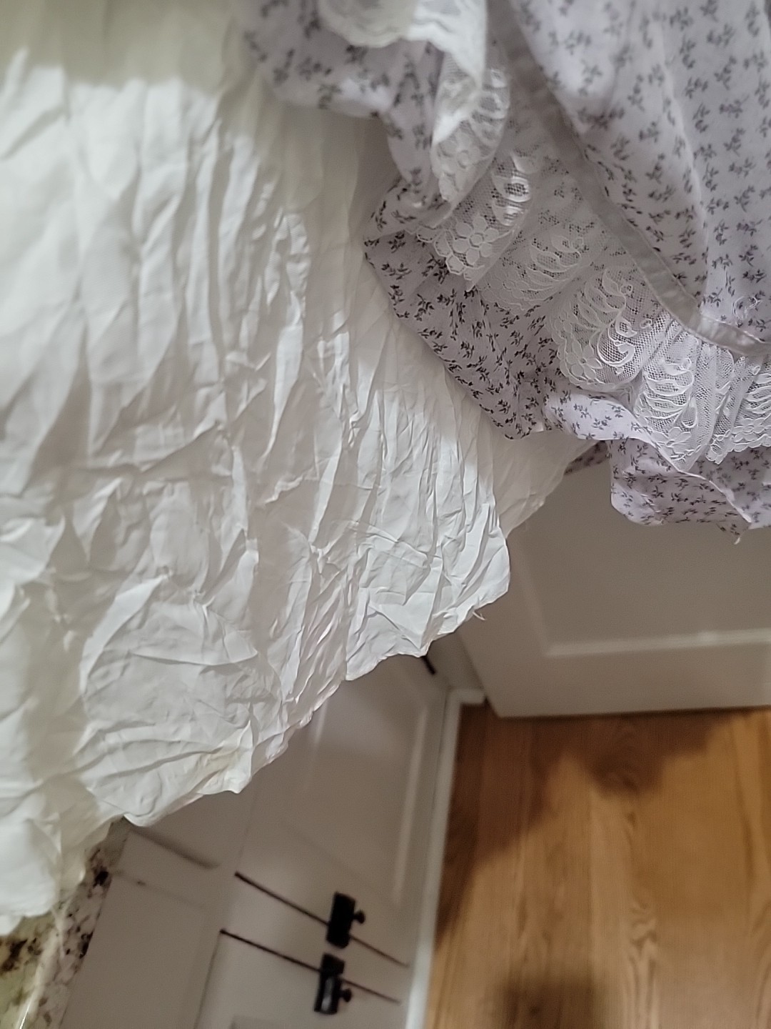 Pale Purple Floral Vintage Gunne Sax Dress Victorian Prairie 1970’s Girls 12