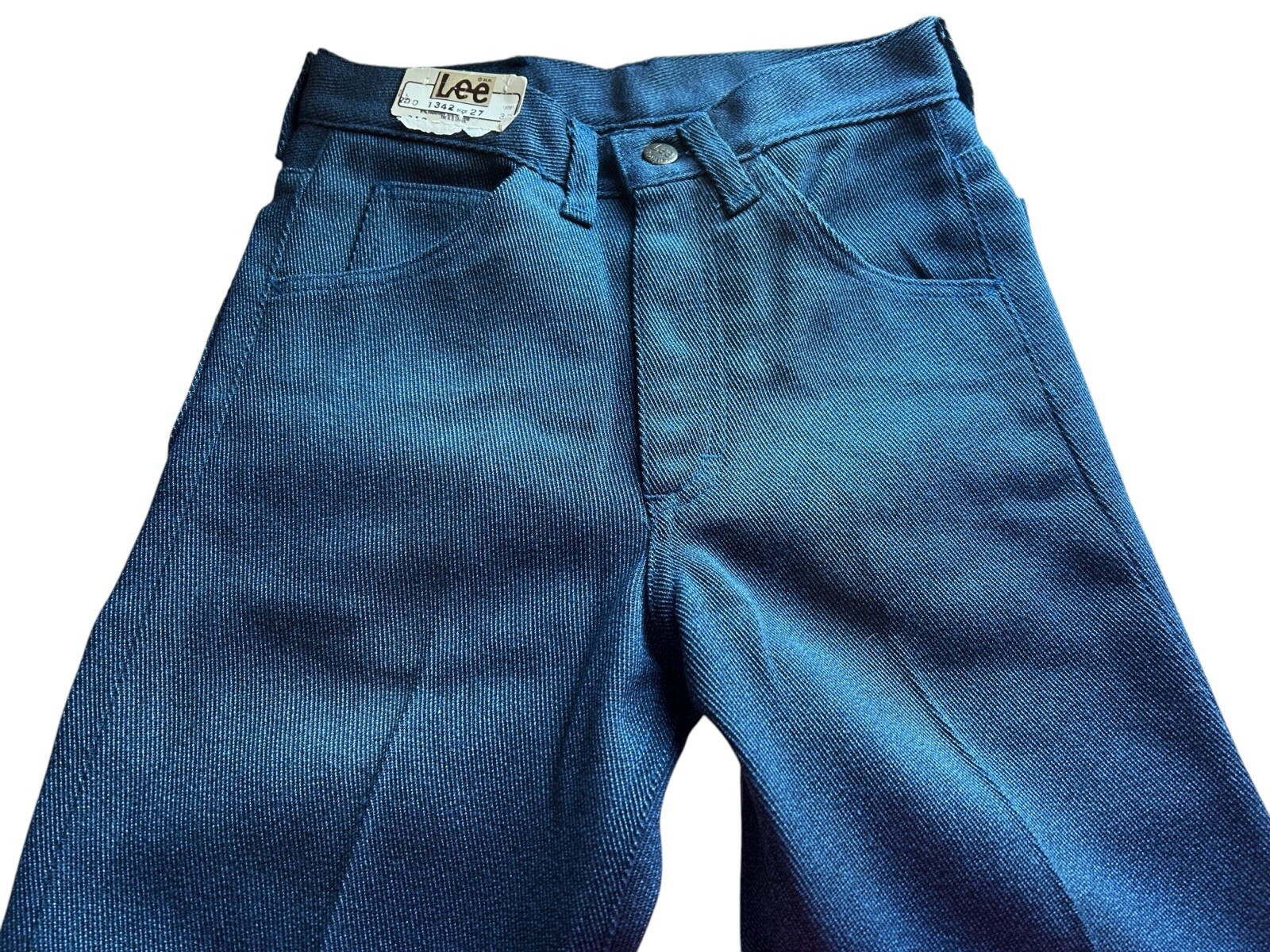 Vintage RARE LEE Riders Boot Cut Denim Blue Jeans Deadstock Women 27” NOS Unisex