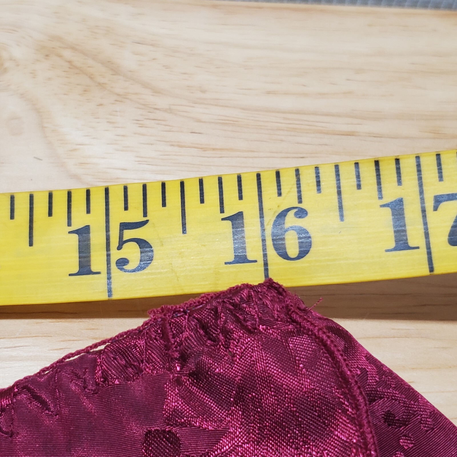 Victoria’s Secret Gold Label Hi Cut Panties Burgandy Red Floral Size S Vintage