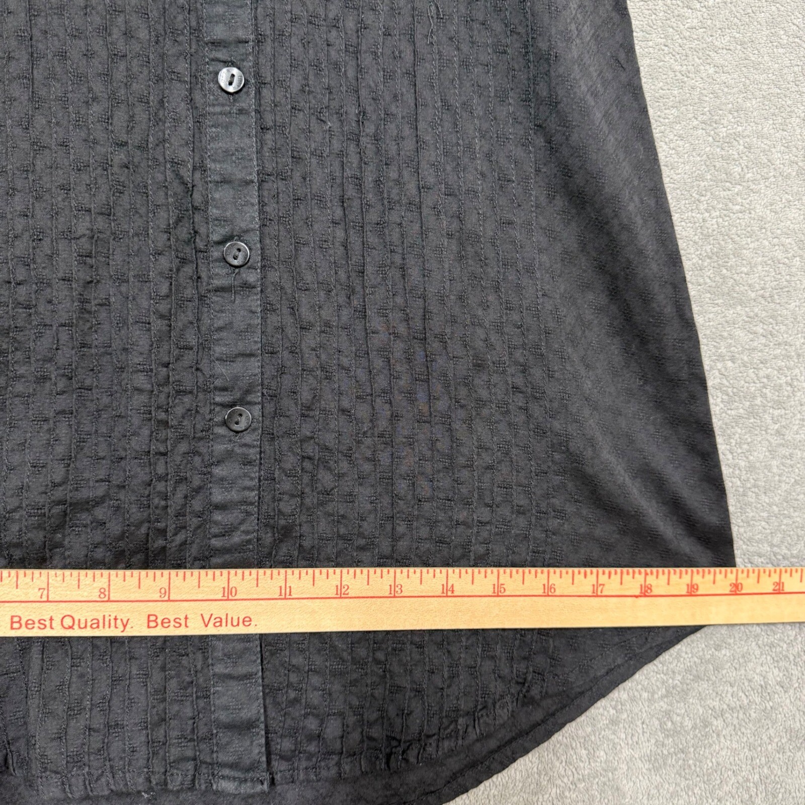 Vintage Casual Outfitters Southwestern Button Down Shirt XS Embroidered Pleated