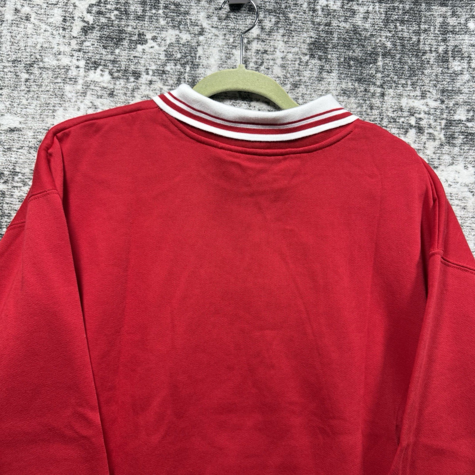 VTG Bolo Spirit Women’s XL Red collared Embroidered Teddy Bear Sweatshirt