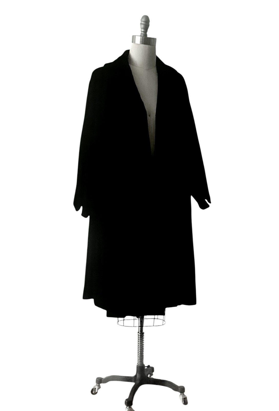 Vintage 1950’s Black Velvet Evening Coat