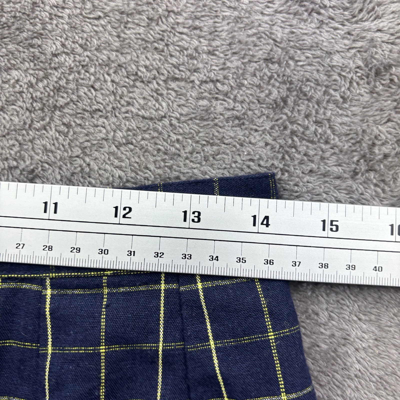 Women’s Plaid Mini Skirt Blue 11/12 Vtg School Girl Pin Up Y2K