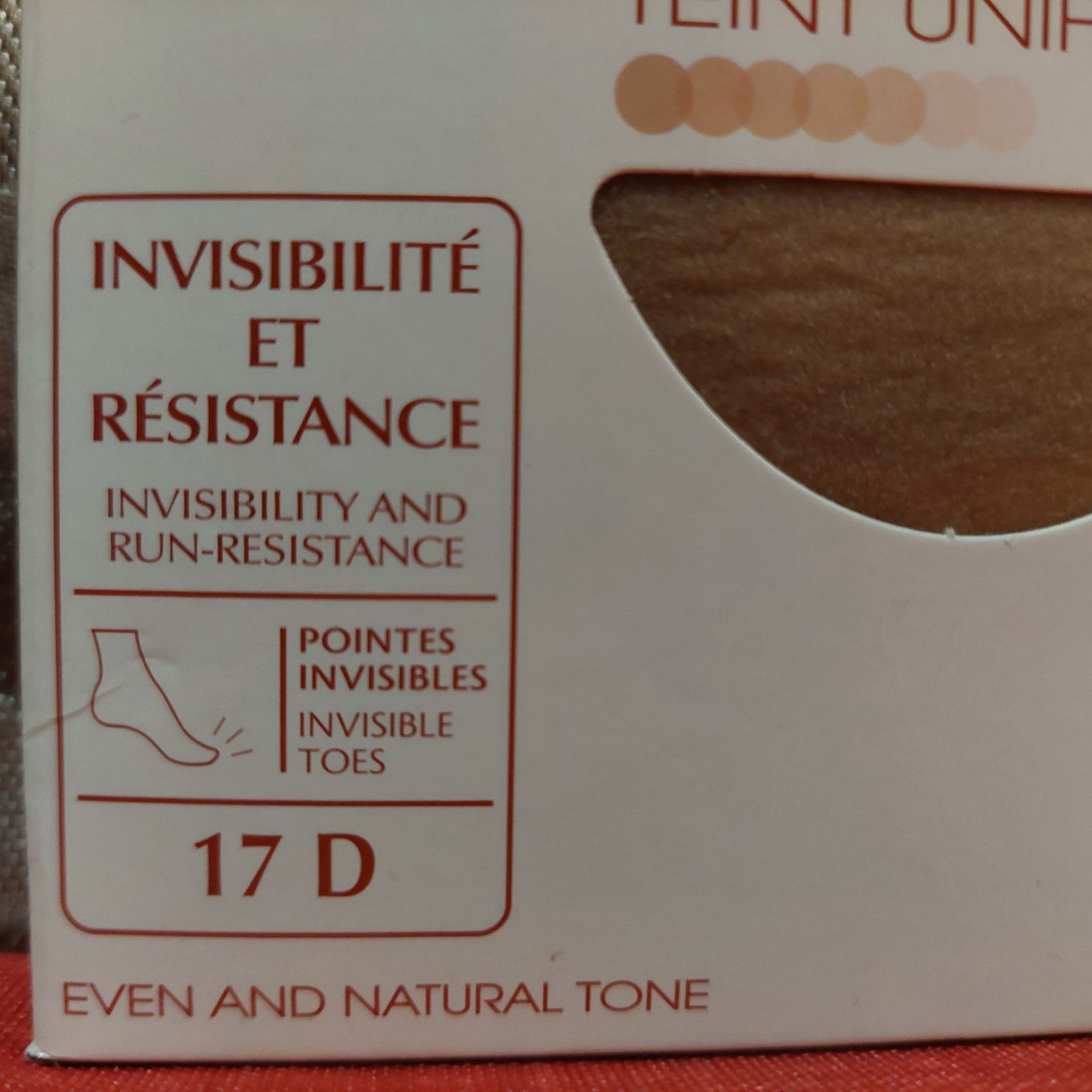 Vintage Pantyhose❤️ Dim Even And Natural Color Claire Size 5 BG001