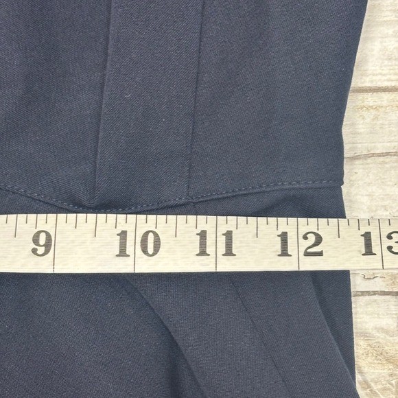 OLD NAVY High Rise Pixie Straight Leg Pants Navy Blue Size 12 Tall NWT