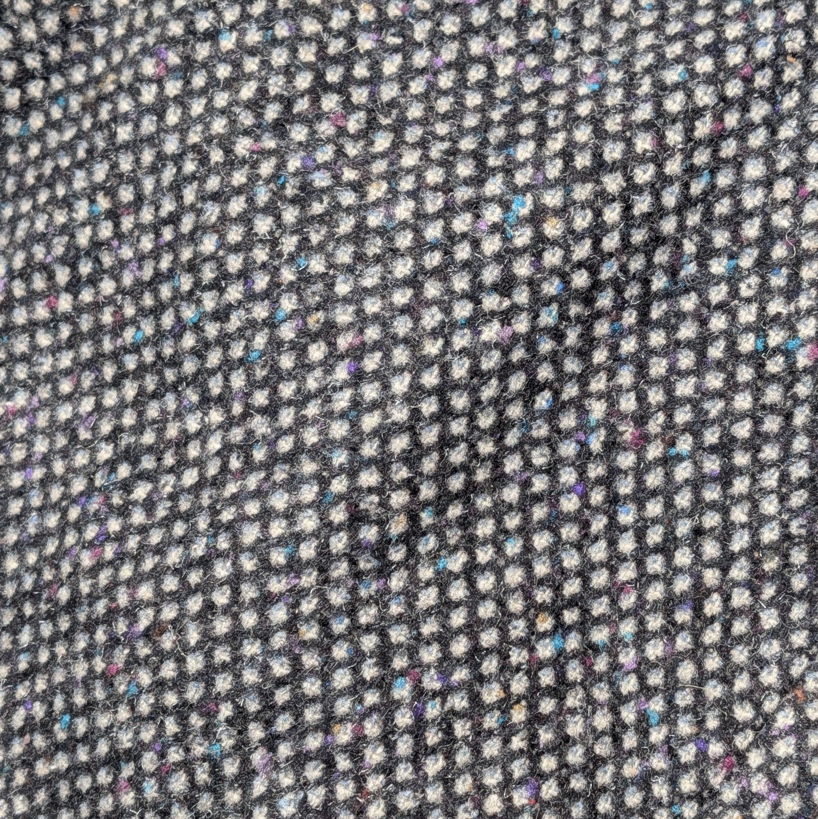 VTG 80s Donnybrook Oversized Confetti Knit Cocoon Coat ILGWU Made in USA Size 10