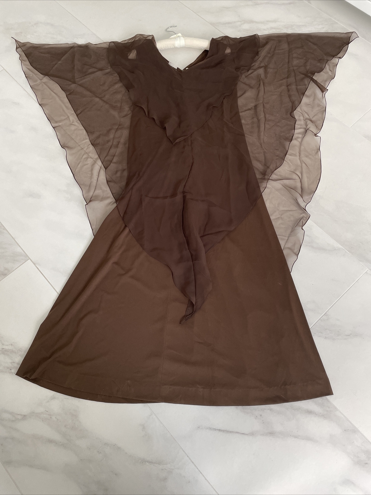 VTG 1960’s Felix Arbeo For Aventura Brown Dress, Loose Fitting, Size M-L/ 10-12