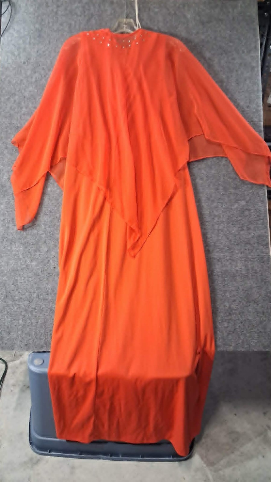 Vintage International Ladies Garment Workers Union Red Dress