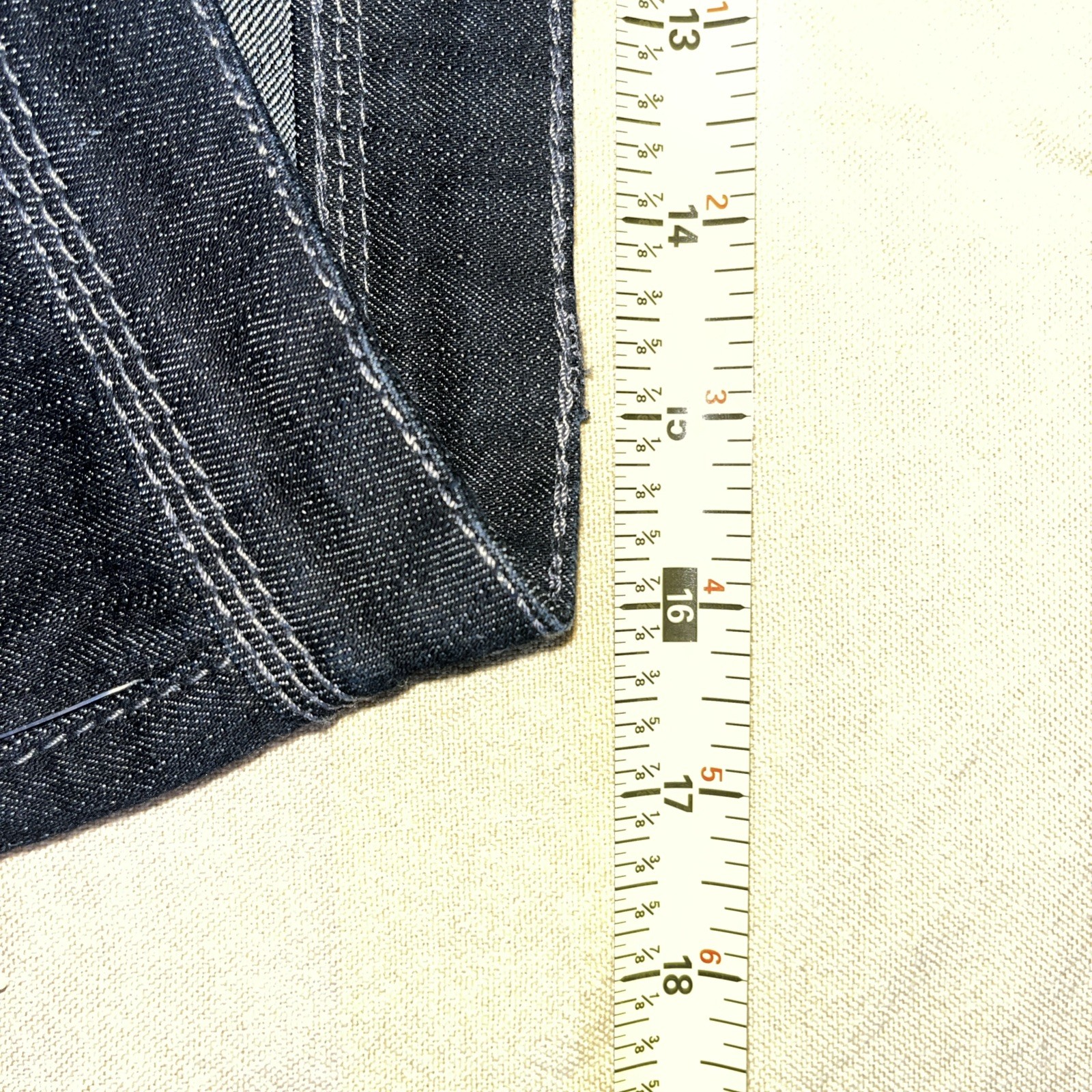 Apple Bottoms Jeans 13/14 Black Capris Embroidered Pockets New with Tag Vintage