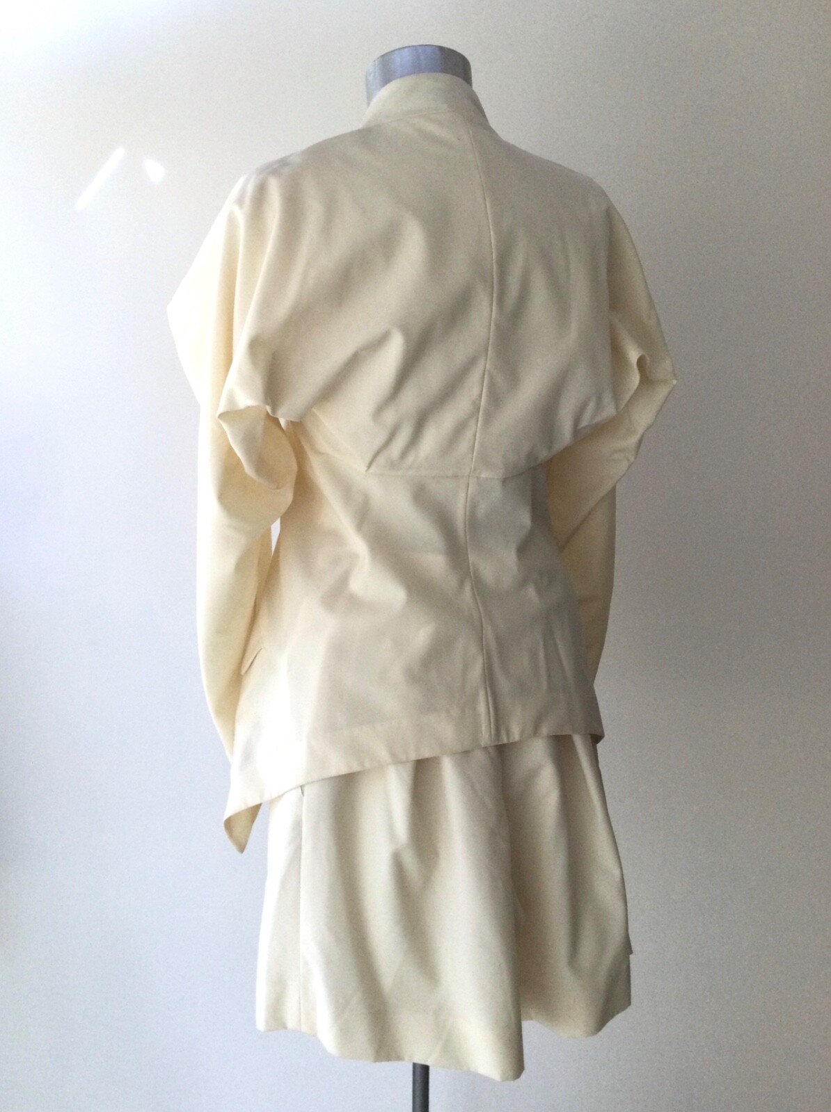 Vintage 1980’s Issey Miyake Cream Suit with Shorts