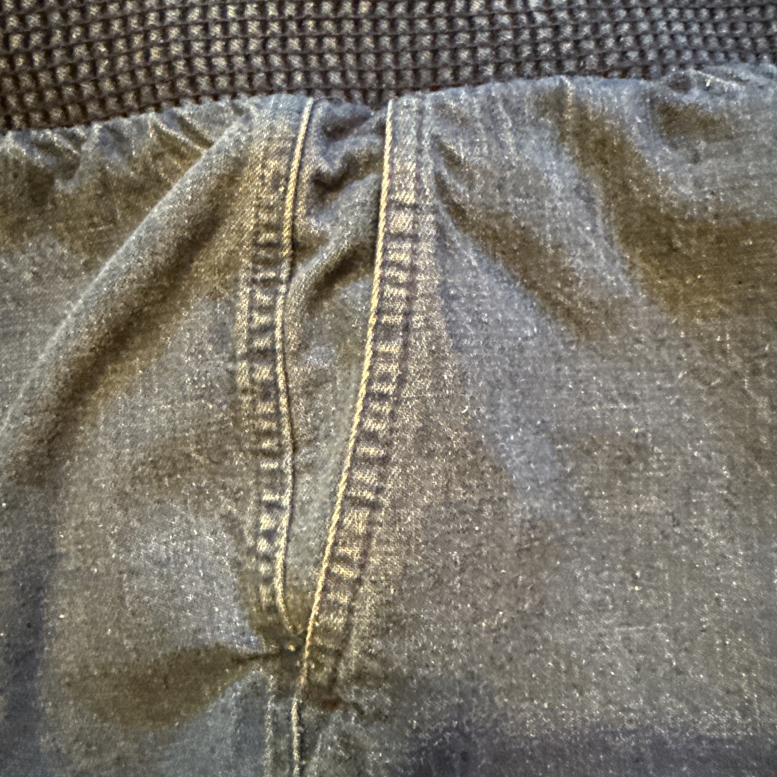 Vtg 70s MALE Flare Leg 12” Wide Bell Bottom Hip Hugger Denim Jeans Pants 29/34”