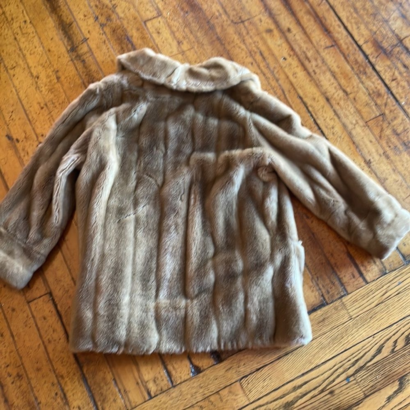 Mincara by Russel Taylor Vintage Faux Fur Coat