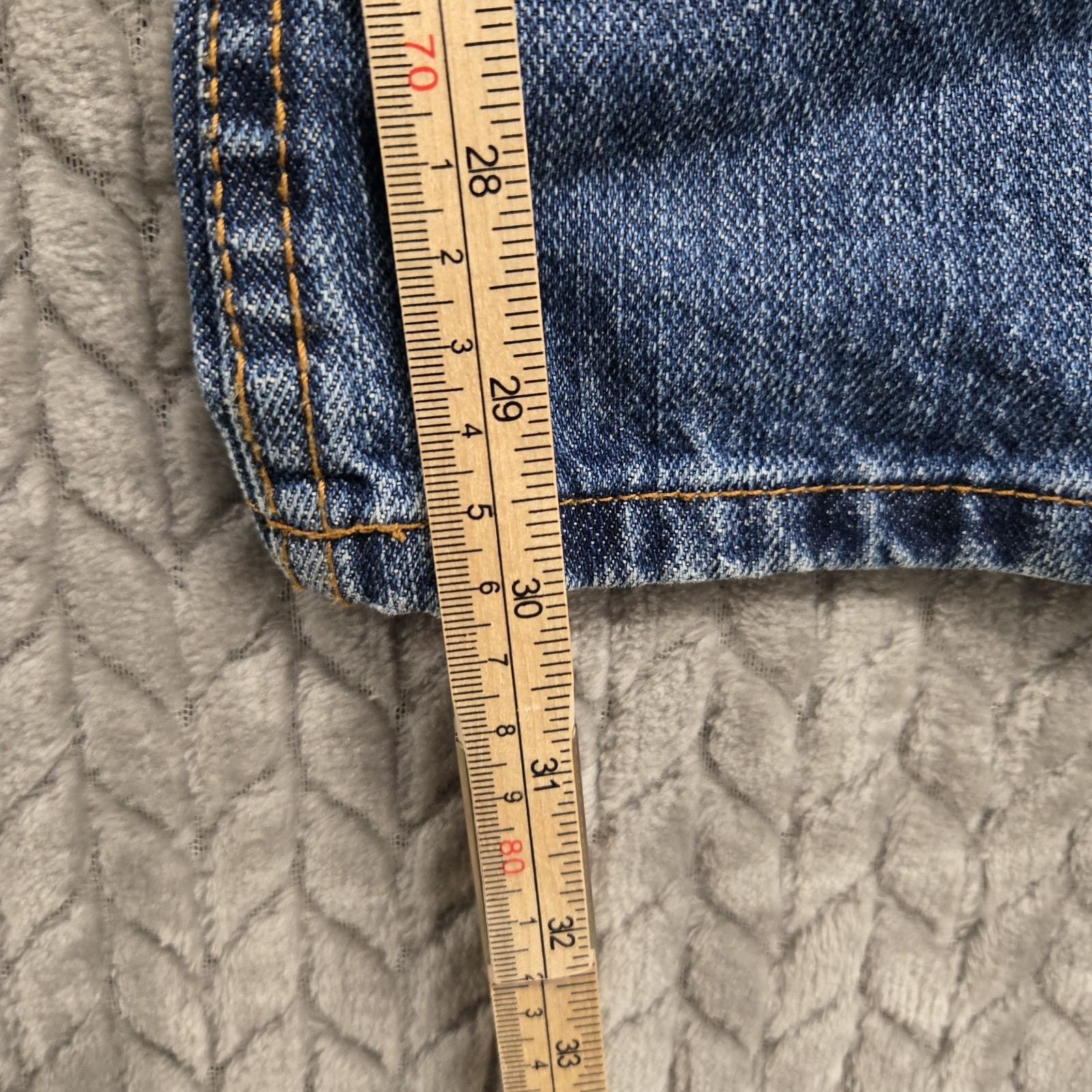 Vintage Jordache Womens Mom Jeans Size 17/18 34×30 Blue Bootcut Mid Rise