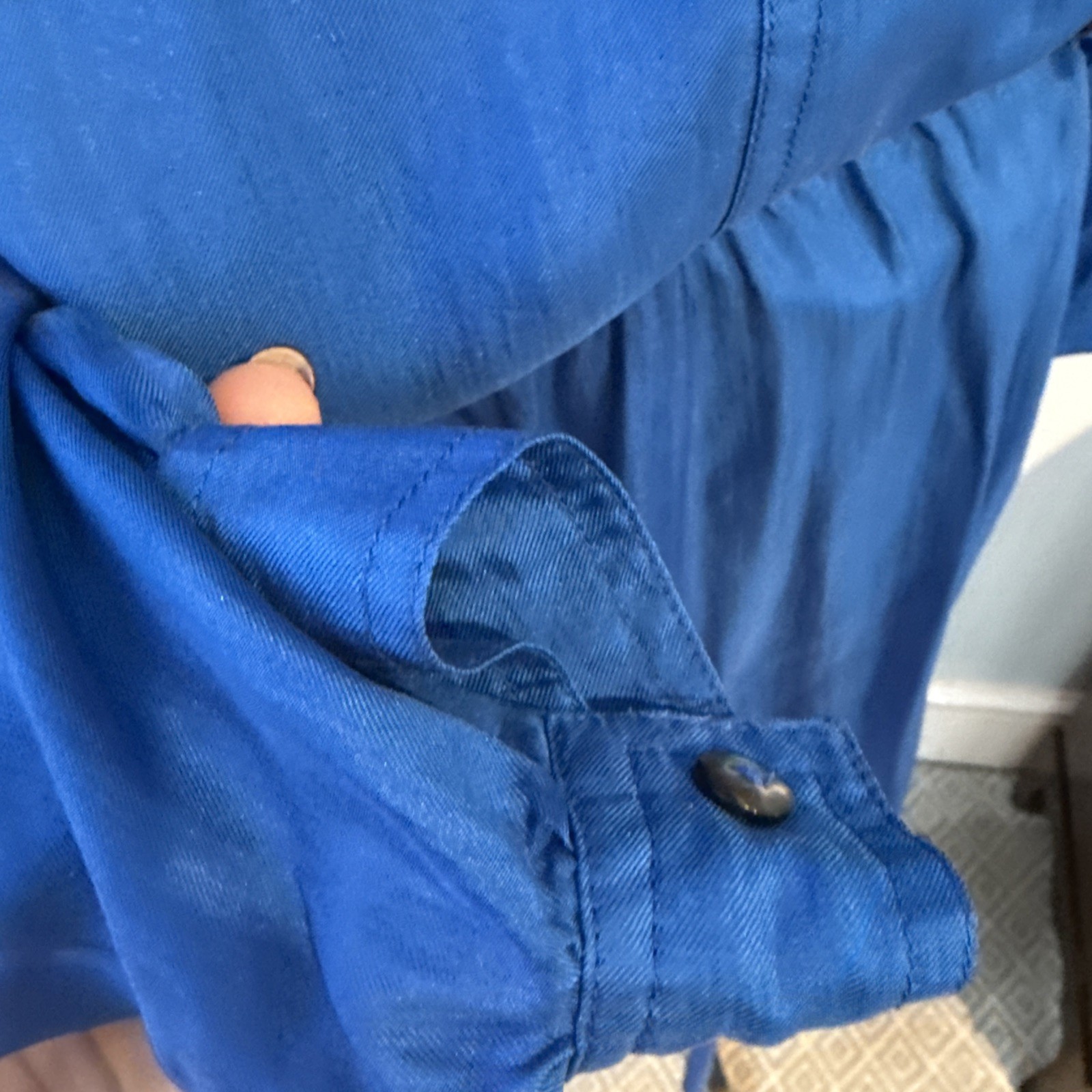 USAGI hong kong 100% silk skirt set sz M true vtg top skirt