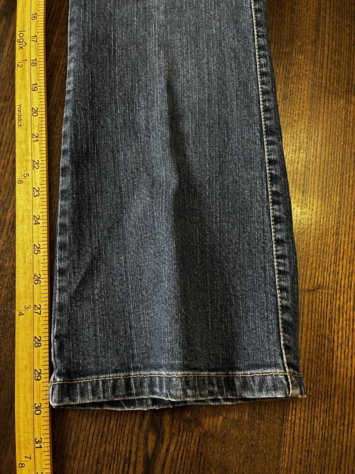 Lee Jeans Women’s 16M (36X30) Relaxed Fit Straight Leg Denim Jeans Dark Blue