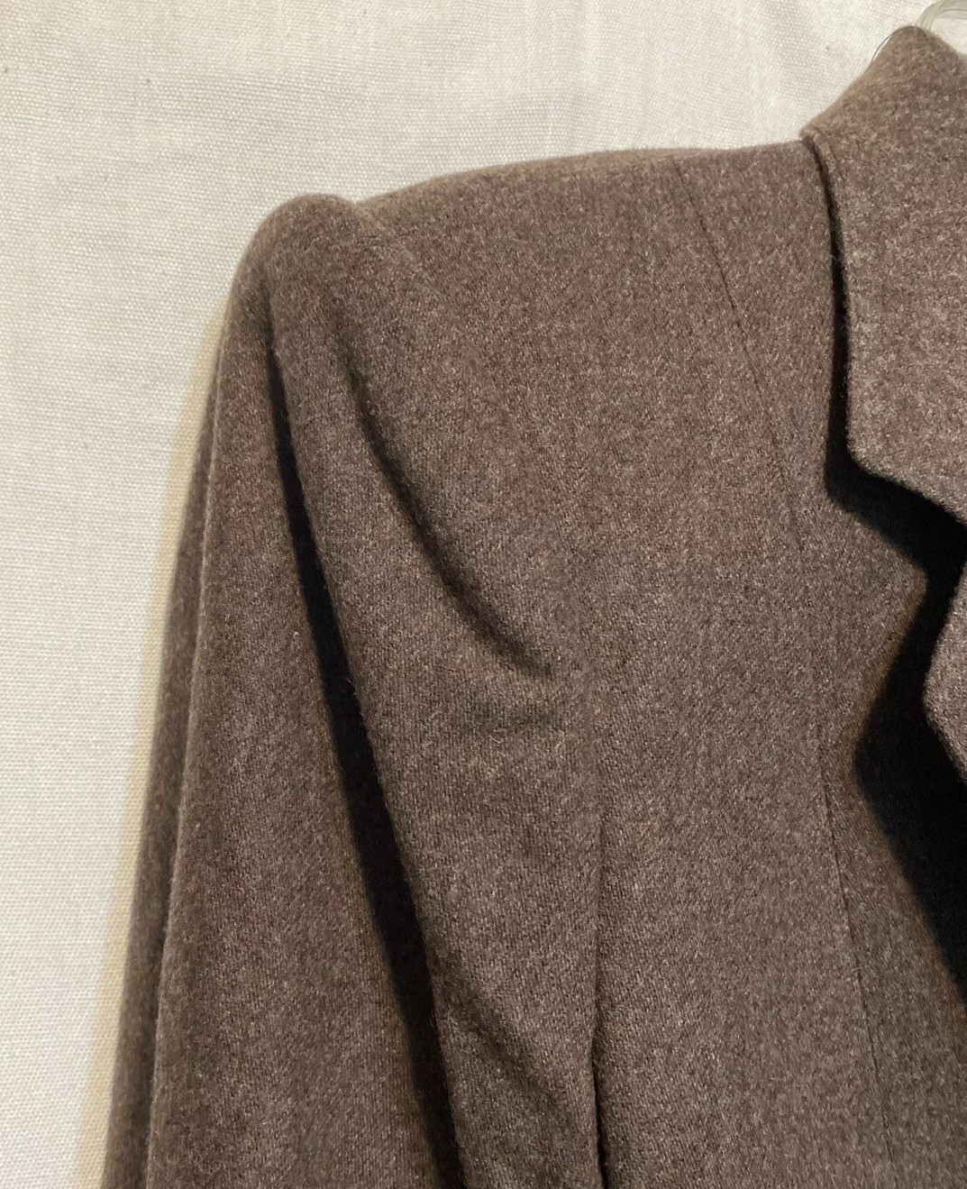 Vintage Gordon of Philadelphia Pure Wool Blend Jacket Double Breasted 10 Brown
