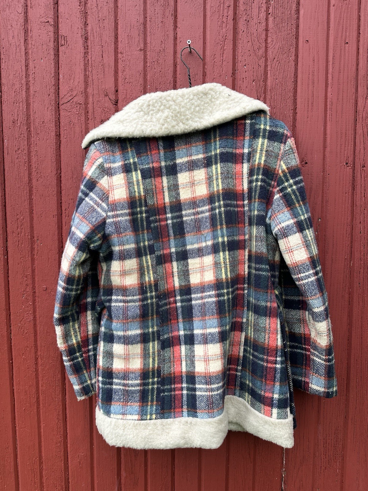 Vintage Debbie Leigh Plaid Button Up Jacket Size 13/14