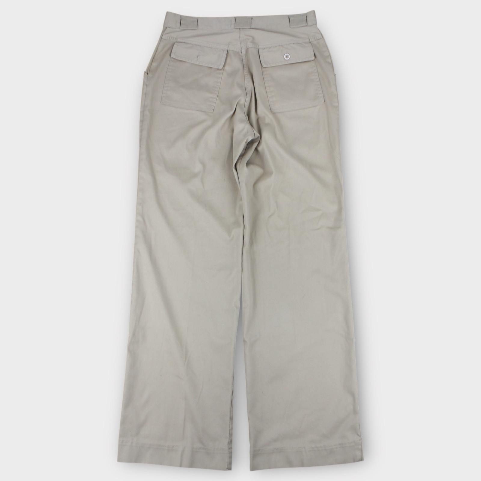 Vintage 70s Sportif High Rise Wide Leg Pants Women’s Size 31 Khaki USA Made
