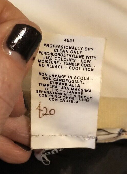 VINTAGE 1990S MOSCHINO COUTURE BLACK MINI SKIRT SILK PANELS ITALIAN 38 US 4
