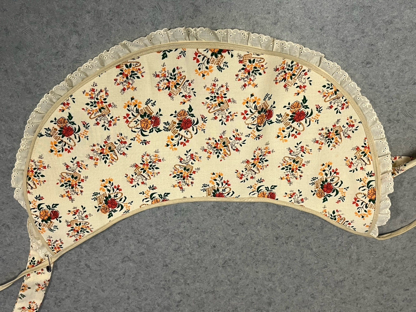 VTG Handmade Amish Prairie Dress w/ Bonnet Floral Calico CottageCore—XS/READ