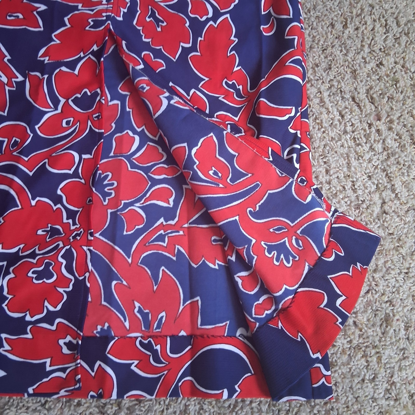 Vintage CONCEPT 70’s SWIRL Mod Psychedelic Floral Hippie Maxi Dress Talon Zip
