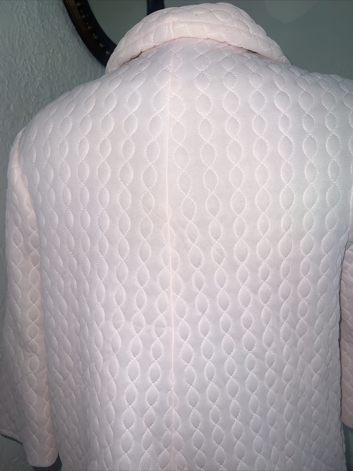 Rhapsody By Glazier 1950 Womens Vintage Robe Puffy Quilted Lined Suze 8