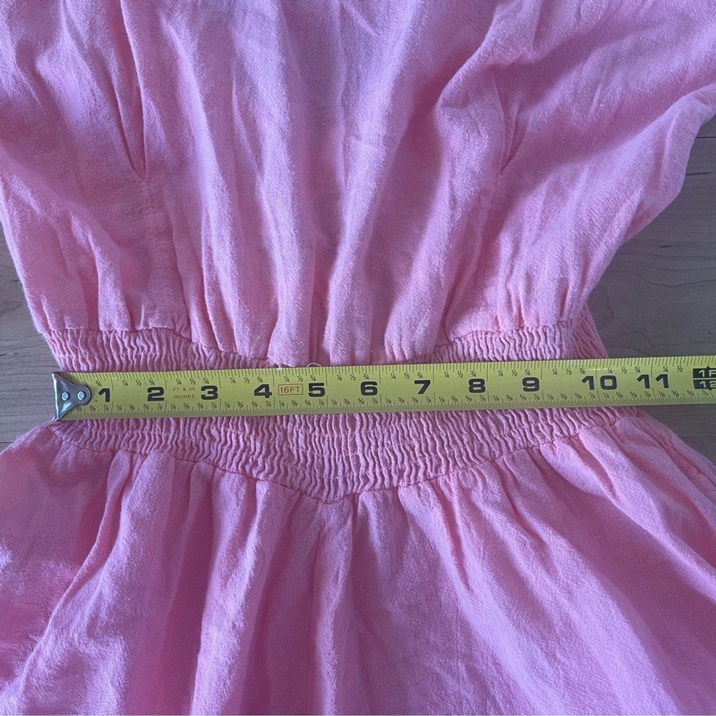 Vintage Medium New Hero 100% Native American Cotton Open Back Maxi Dress Boho