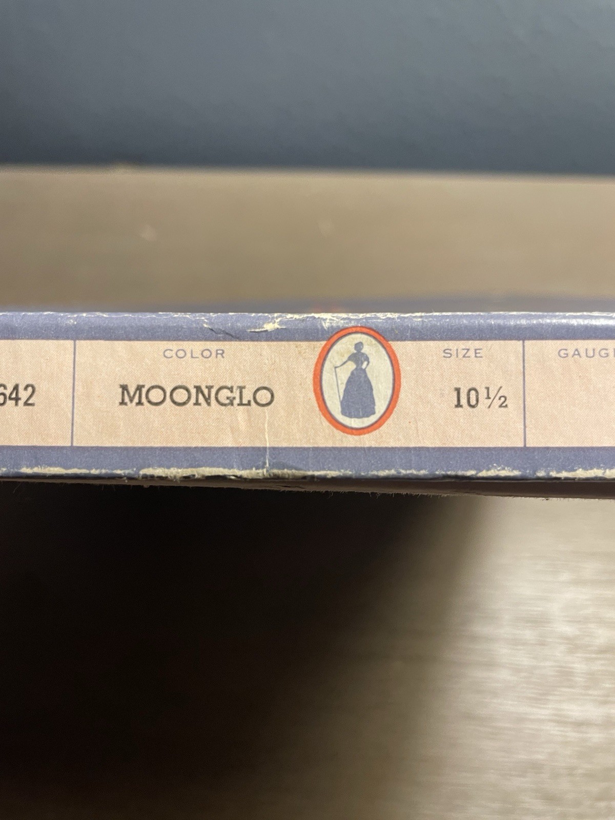 Vintage Gaymode Full Fashioned Nylon Stockings Merrie Maid Moonglo 10.5