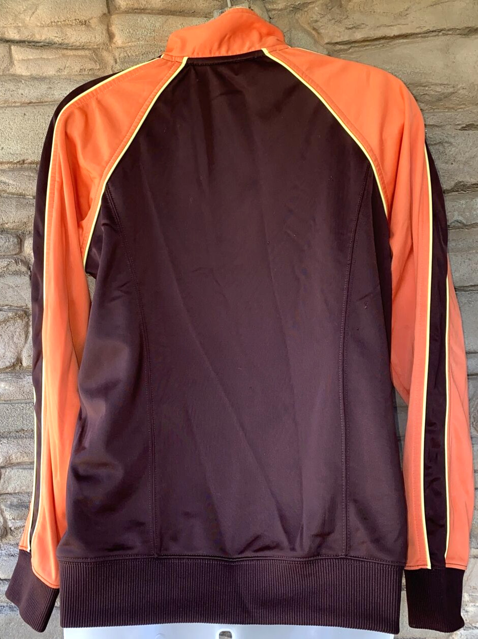 VTG TYR Warmup Jacket Womens MEDIUM Full Zip Freestyle Pockets Track Athleisure