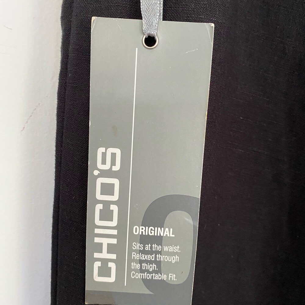 Chico’s Polished Linen Pants NWT