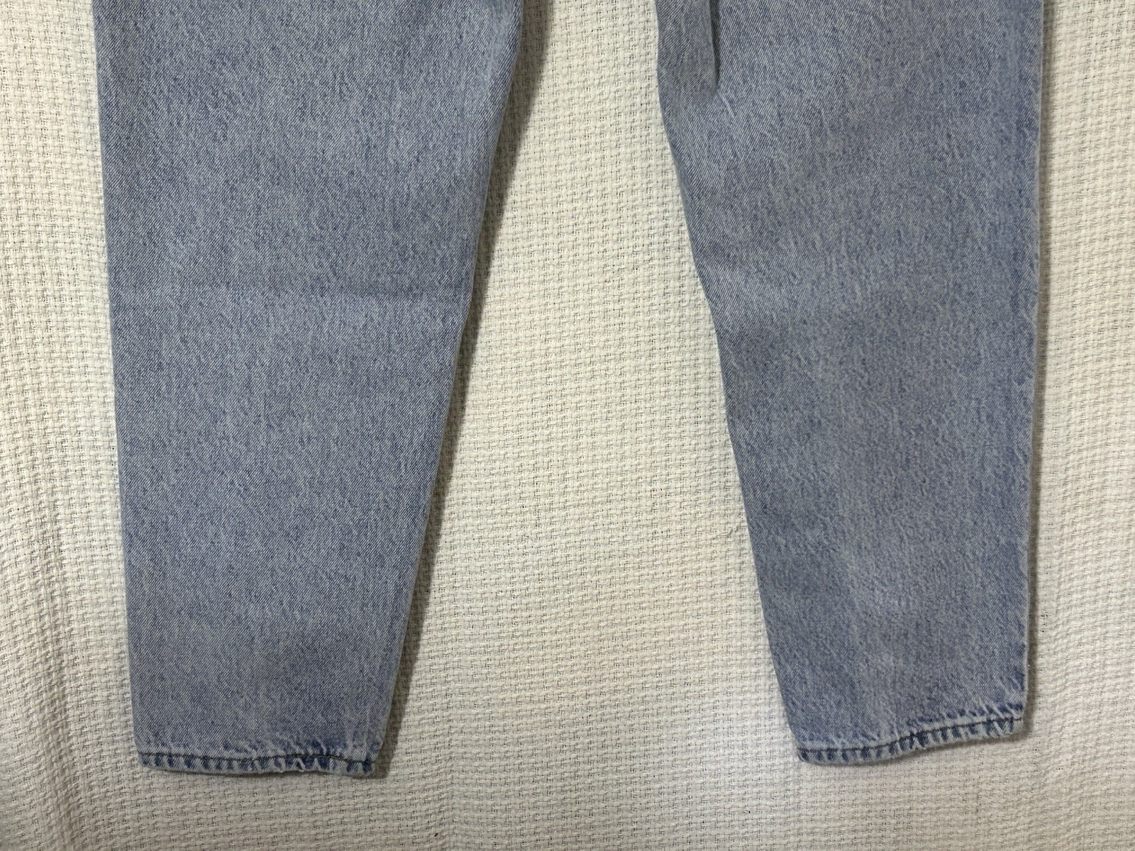 Vintage 80s 90s Stone Washed High Waisted Tapered Leg Lee Mom Jeans 16 18 Womens
