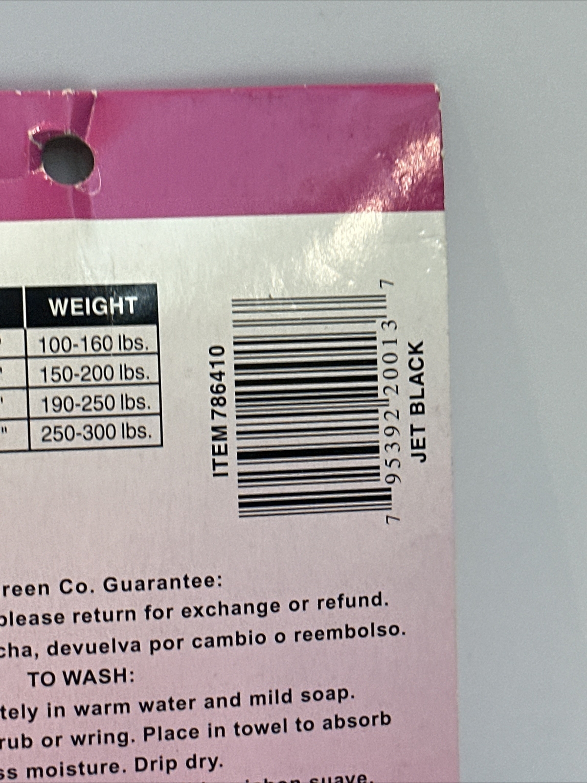 Walgreens Pantyhose Regular Sheer QUEEN Size JET BLACK
