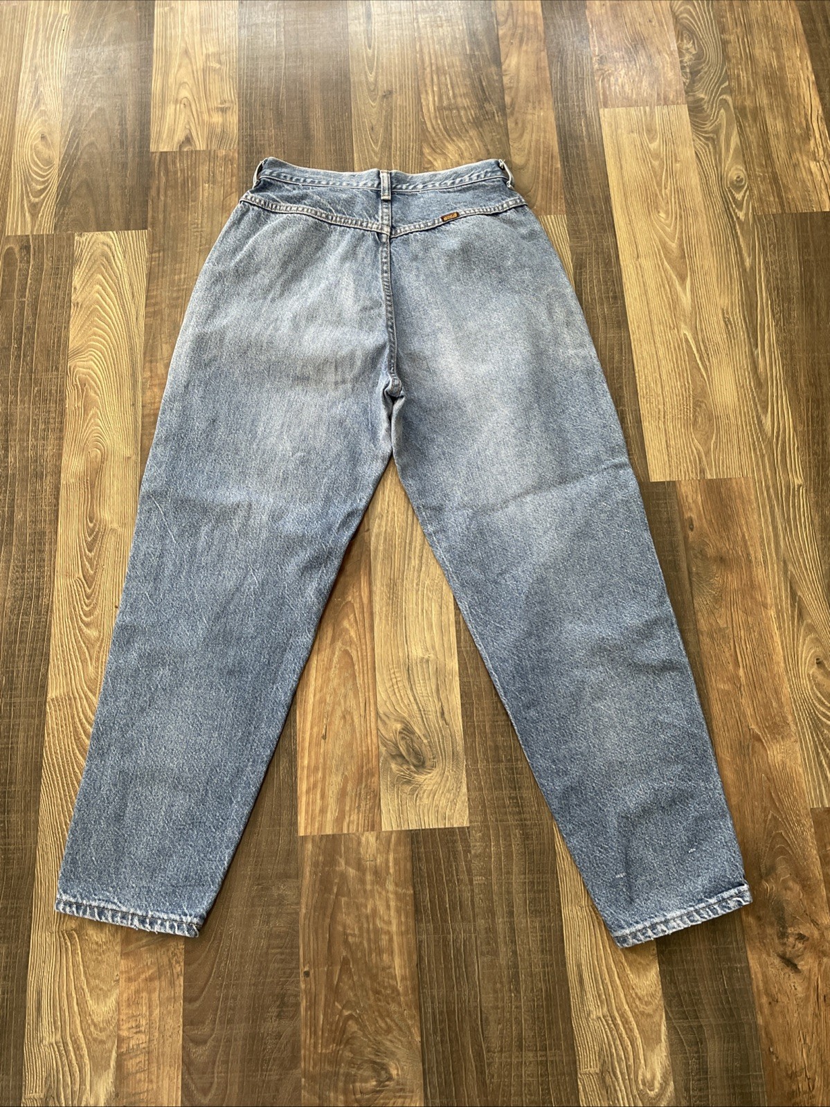 Rustler Wrangler Misses Jeans size 12 Made in USA Tapered W26 L28