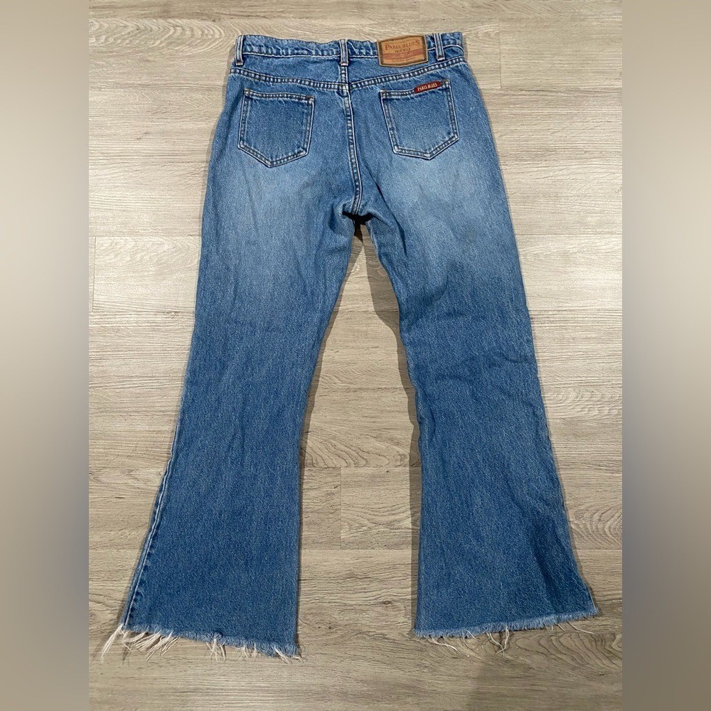Vintage Paris Blues Stylish Blue Denim Jeans