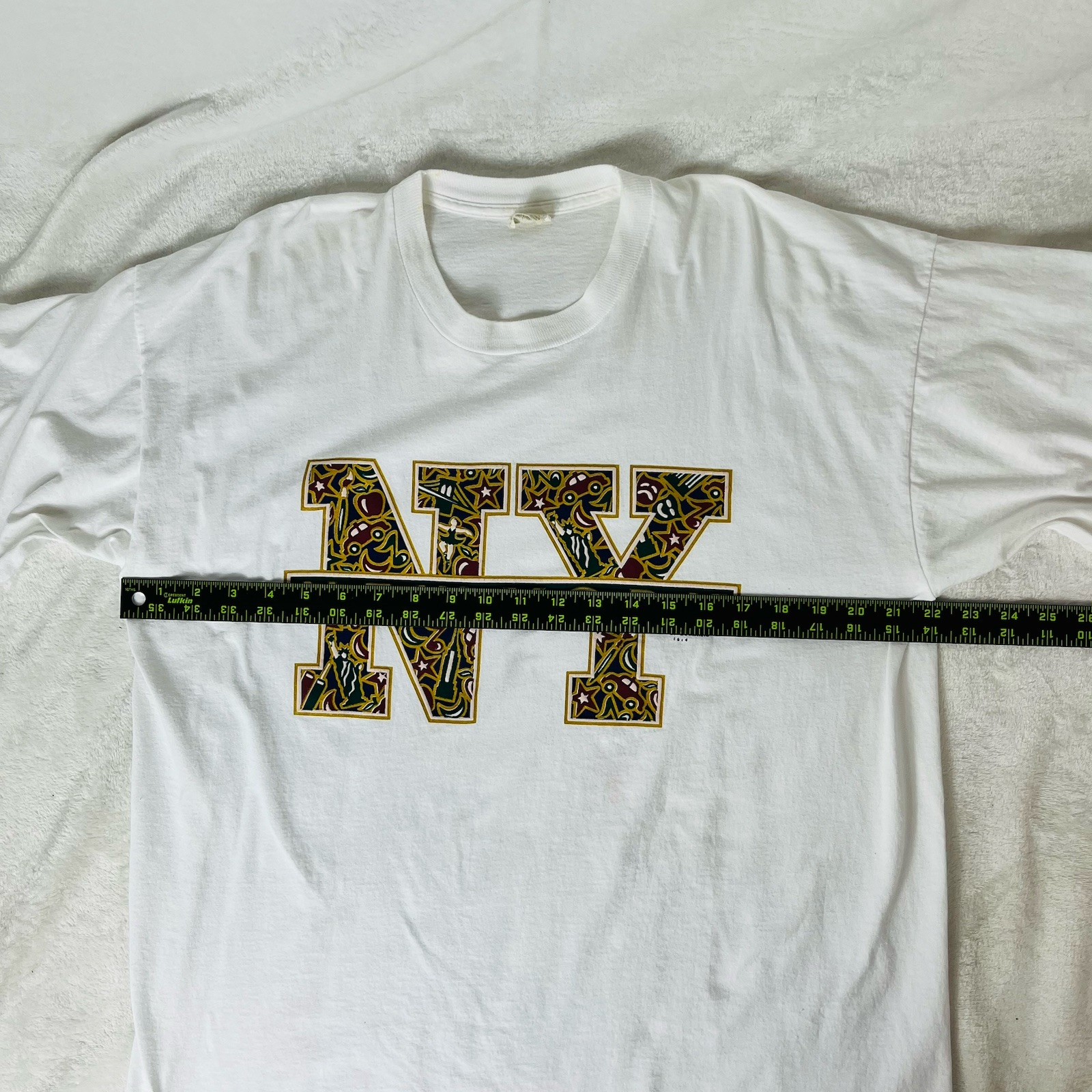Vintage 90s NYC NY New York City Sz XL Single Stitch 1995 T Shirt Graphic Tee