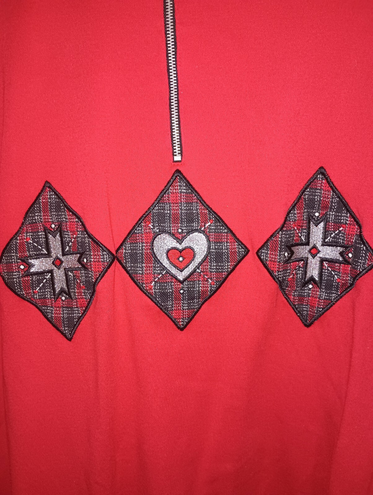 Vintage Women’s 80s Casual Top.Cotton Polyester.Fun Funky Typical 80s Vibe.