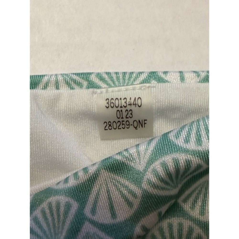 Victoria’s Secret Bikini Set Top XL Bottom L -Mint Green Seashell High Waist New