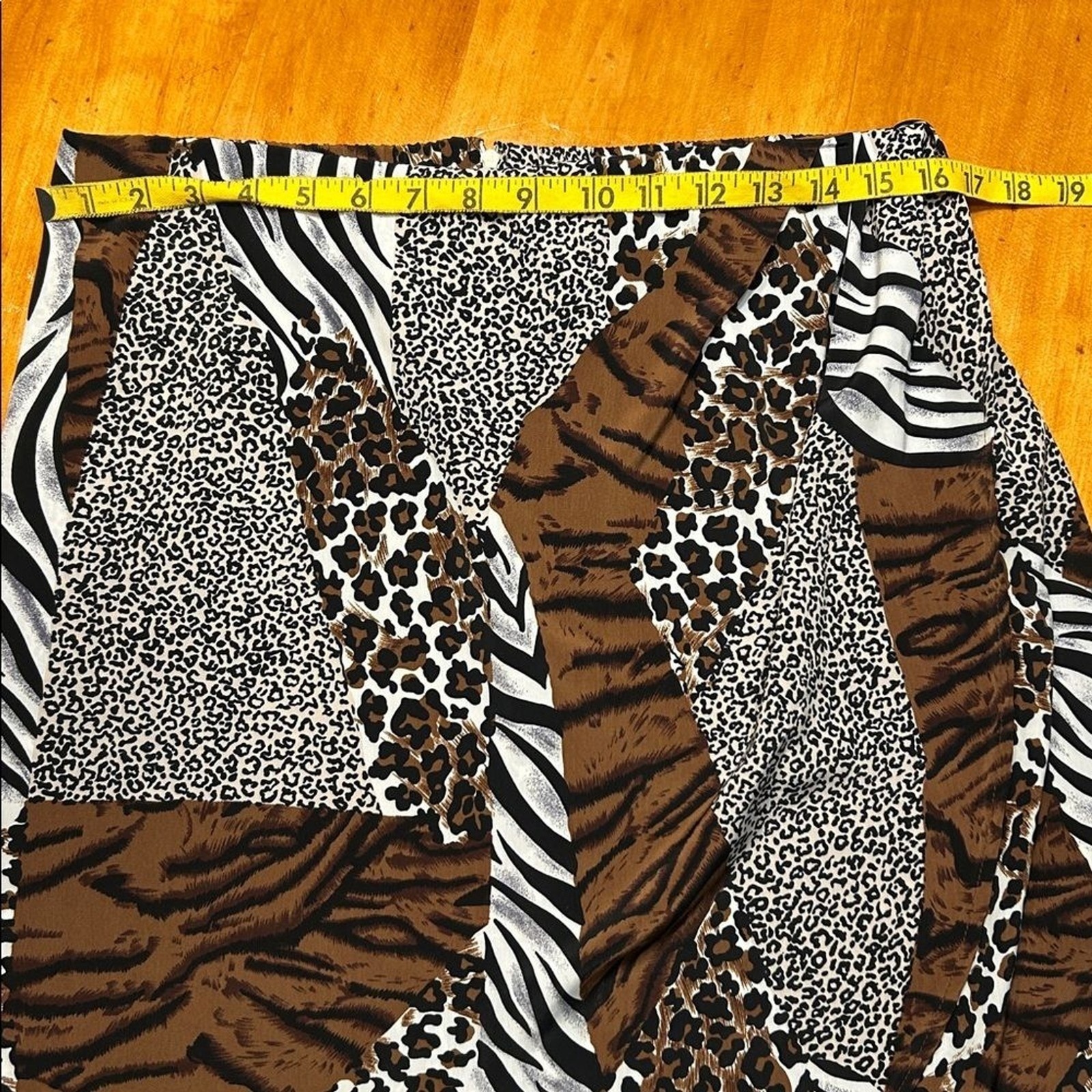 Vintage Y2K Indie Sleaze 3 Piece Set Mixed Animal Print Shirt Tank Skirt Club