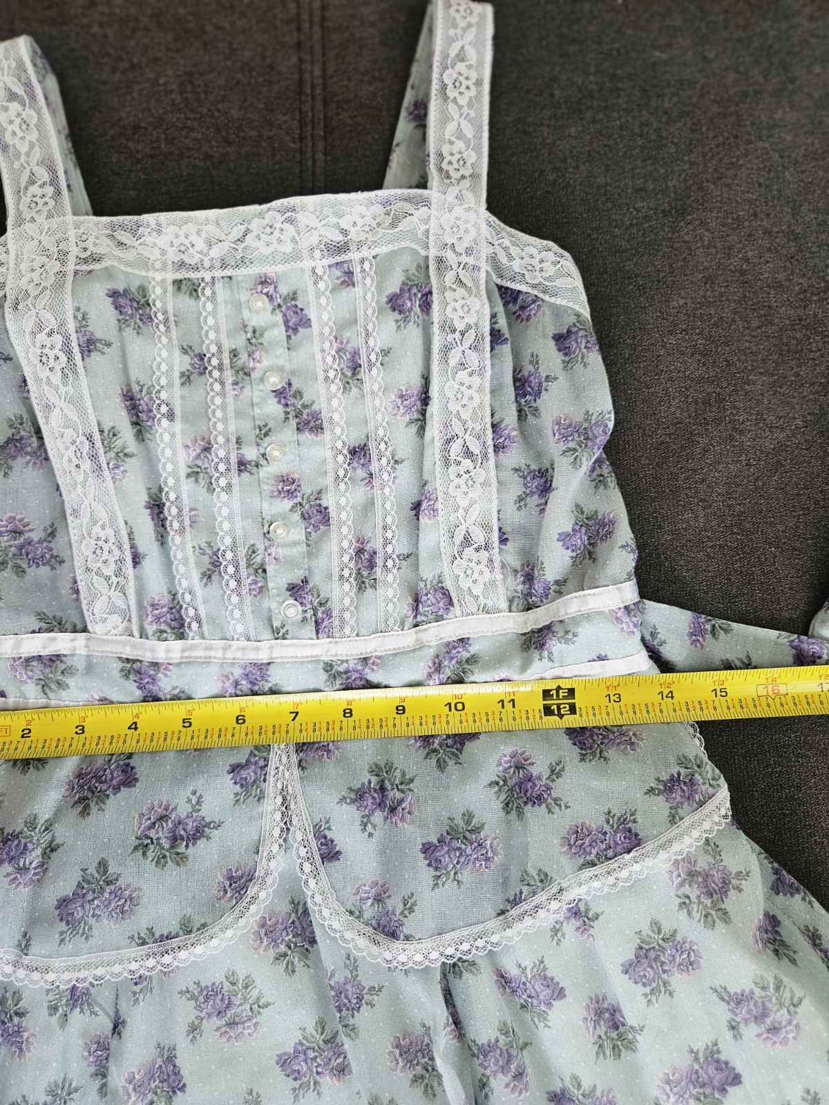 Vintage Gunne Sax by Jessica Prairie Dress Size 9 Great Condition
