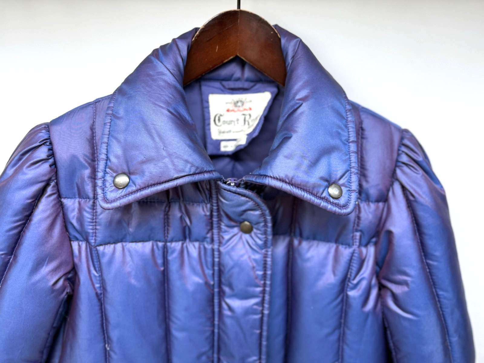 Vintage COUNT ROMI Ltd Women’s Size 8 Down Insulated Mid Length Jacket