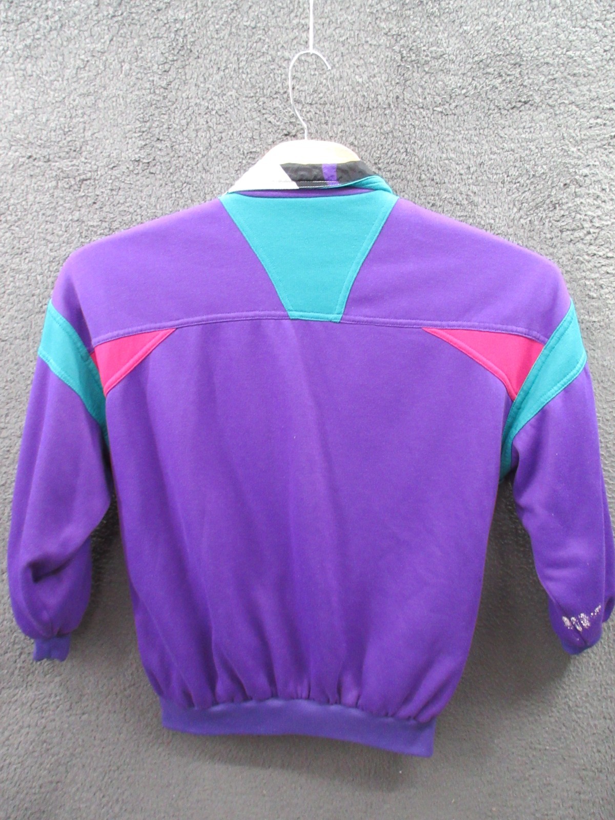 Vintage ABSTRACT DonnyBrook Faces Reversible Jacket OSFM One Sz – POOR CONDITION