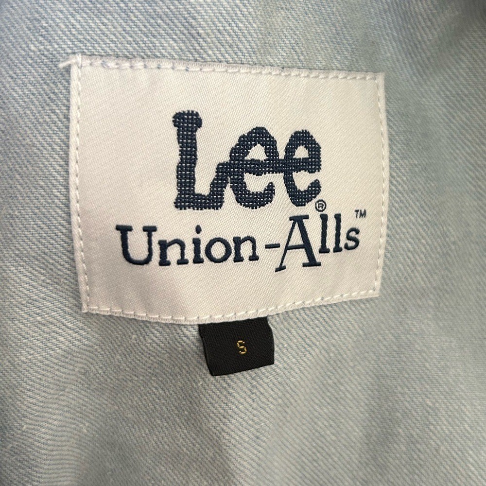 Lee Jeans Women’s Vintage Modern Union-Alls NWT Size S $158 Denim Barely Blue