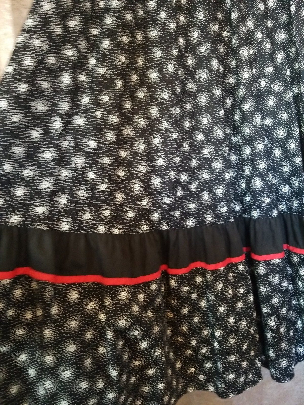 Carol Bennett Liberty House Hawaii Muu Muu Women’s Dress Size S Black Vintage